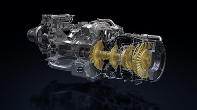 The Pratt & Whitney Canada PW127XT engine