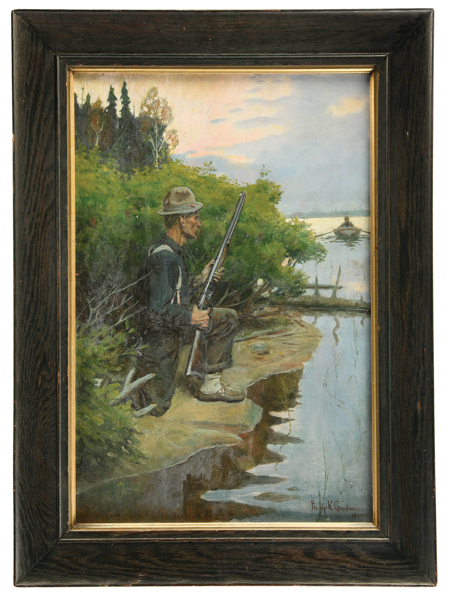 American Outdoor Artist Philip R. Goodwin's "Honest Woods" to Auction this December