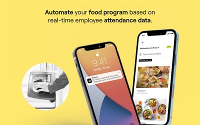 The integration adds real-time data to the food ordering process