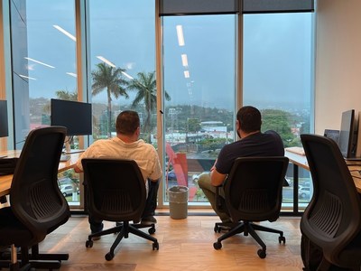 The Arkose Labs office in Costa Rica is a comfortable work space.