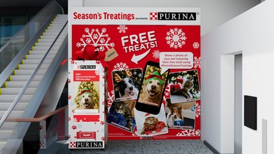 Purina Shares Free Dog & Cat Treats with Pet Parents at Westfield Century City through Dec. 24, or while supplies last