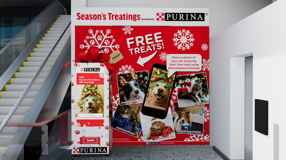 Purina Launches Vending Machine to Dispense Free Pet Treats for the Holidays - Vimarsana News