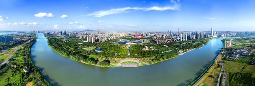 Riverside Scenic Belt in Jianye District, Nanjing