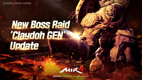 New Boss Raid 'Claydoh GEN' Update