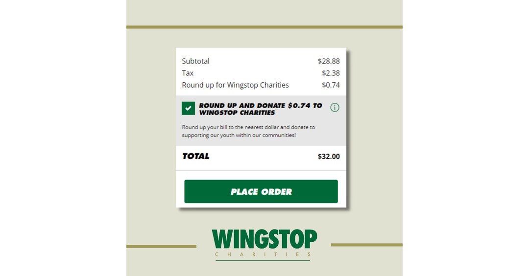 Wingstop Launches Round-Up Program Nationwide, Serving Flavor to Local Communities