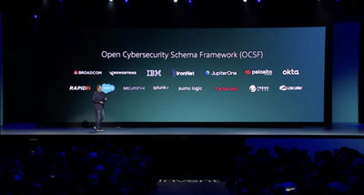 Trend Micro featured at AWS Re:Invent 2022 as a launch partner of the Open Cybersecurity Schema Framework (PRNewsfoto/Trend Micro Incorporated)