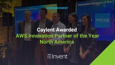 Caylent Awarded Innovation Partner of the Year, North America, at AWS re:Invent 2022