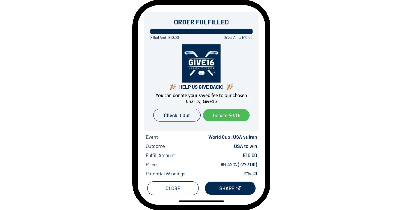 BettorEdge Partners with Give16 as the Preferred Hockey Charity, Adds Jason and Carly Zucker as