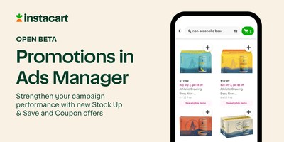 Instacart Promotions is available now in Ads Manager to all advertisers in open beta.
