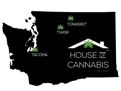 House of Cannabis is a small cannabis chain based in Washington with locations in Tacoma, Twisp and Tonasket