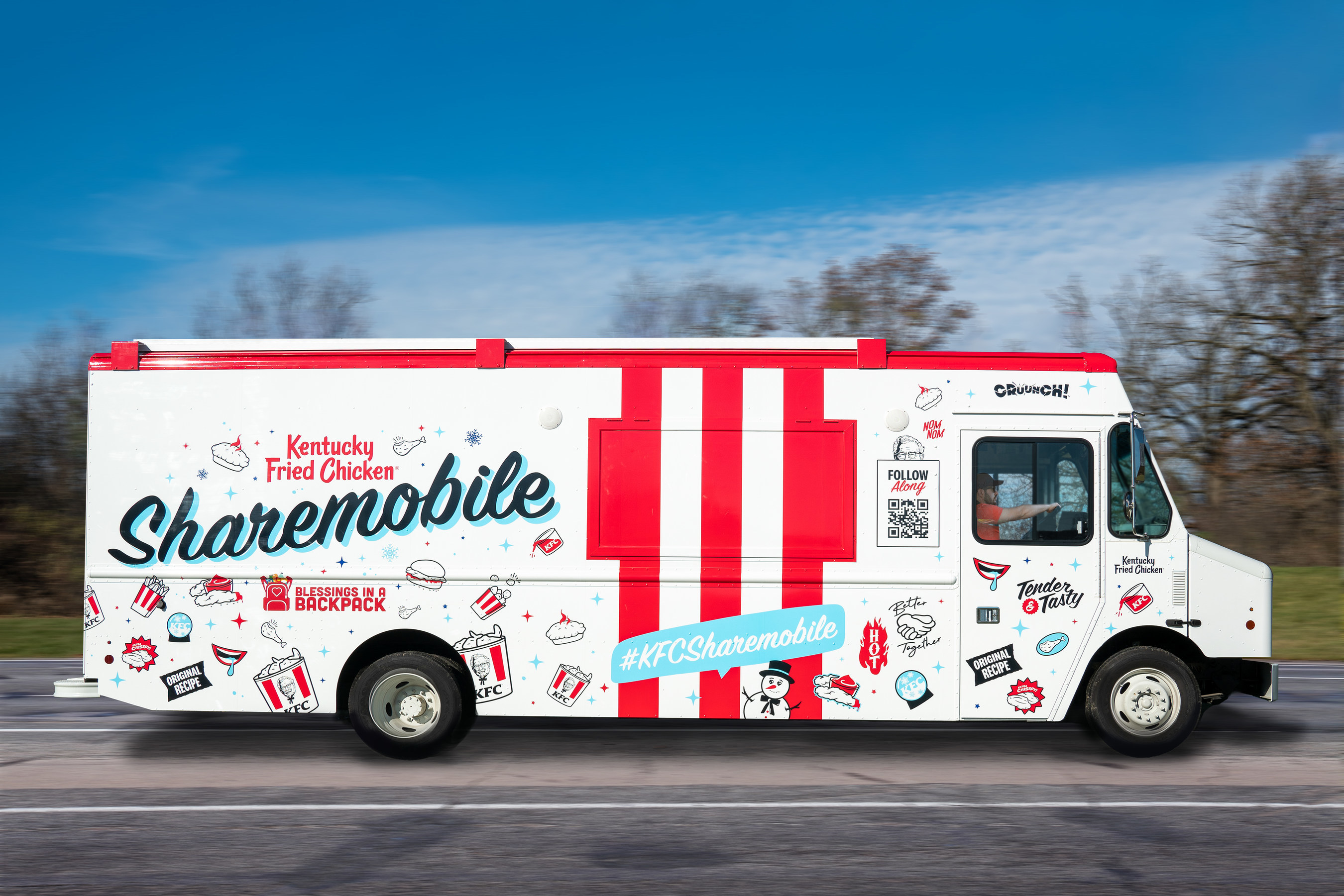KFC® Launches Sharemobile Tour to Share Fried Chicken with Families this Holiday Season