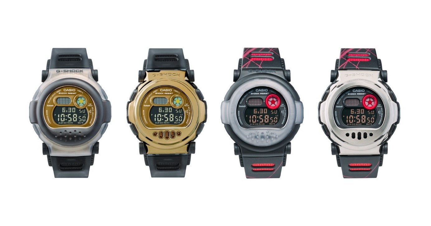 Casio lan&ccedil;a G-SHOCK com moldura remov&iacute;vel em designs divertidos e exclusivos