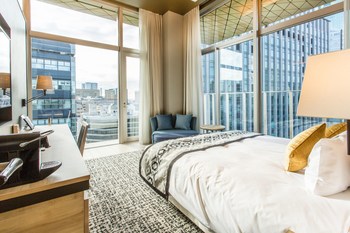 Hotel Musse Ginza Meitetsu in Tokyo, one of the many destinations where average daily rates fall below $150/night in January.