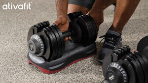 Ativafit Upgrades Home Fitness Solutions with New 66lbs Adjustable Dumbbell Set