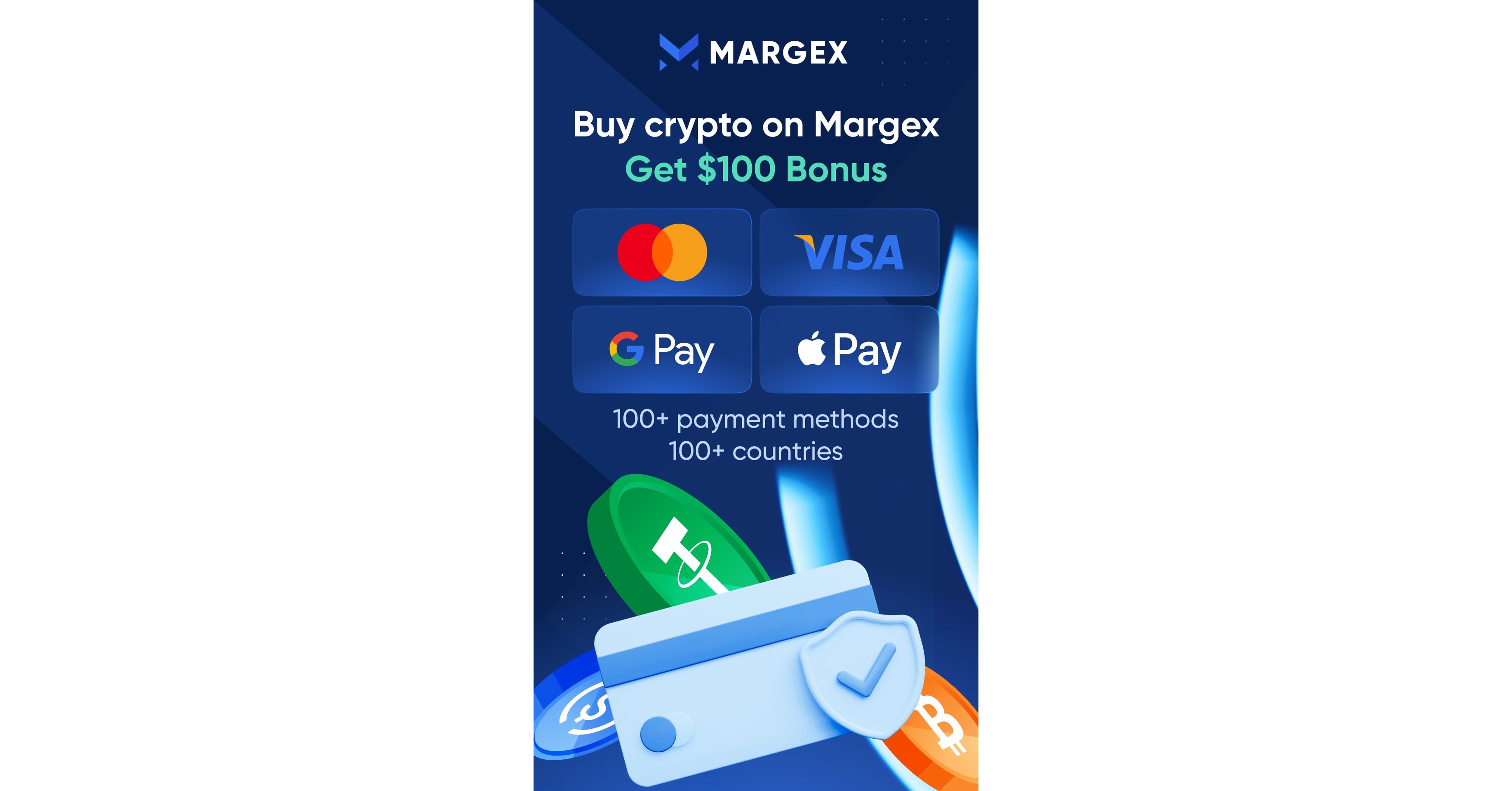 Margex Now Lets Users Buy Crypto With VISA, MasterCard, Apple Pay & More