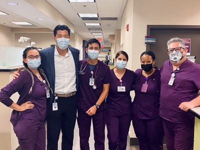 ChenMed Chief Executive Officer - Christopher Chen, MD - visits with clinicians at one of the healthcare provider's more than 100 senior medical centers nationwide.