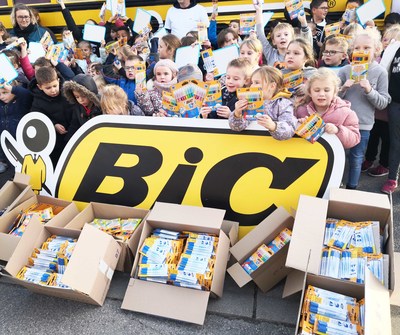 BIC Donates 2.5 Million Writing Instruments To Schools In Need During 
The Company’s 2022 Global Education Week