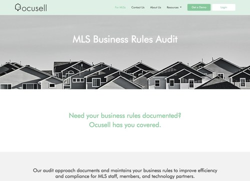 New: Ocusell MLS Business Rules Audit Service