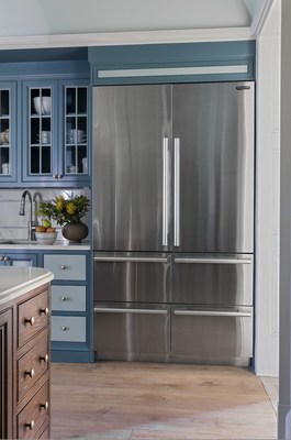 The Signature Kitchen Suite 48-inch French Door Refrigerator is a first-of-its-kind innovation with precise preservation technology and never-before-seen capacity in a sleek, innovative design.