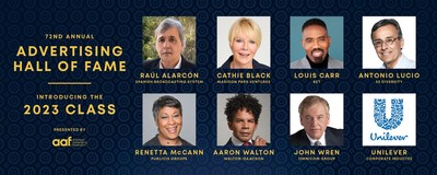 AAF Welcomes Inductees into the 2023 Advertising Hall of Fame