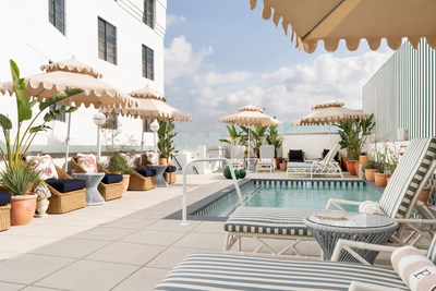 Poolside at the all-new Palihouse West Hollywood