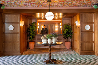 The front desk at the all-new Palihouse West Hollywood