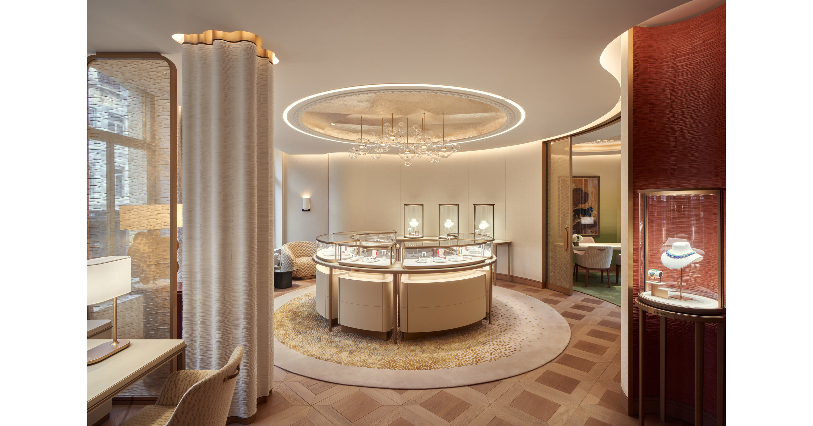 Cartier has opened a new boutique at the P.C. Hooftstraat in Amsterdam