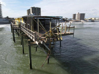 PepsiCo and CELSIUS® announce the “Save the Shore” program to fund Hurricane Ian relief and restoration efforts for nearly 30 Florida businesses, including Crabby Joe’s Deck & Grill (shown) in Daytona Beach.