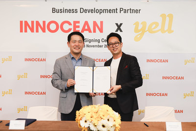 The MoU signed by Dissara Udomdej, CEO of YELL, and William Lee, Global CEO of INNOCEAN