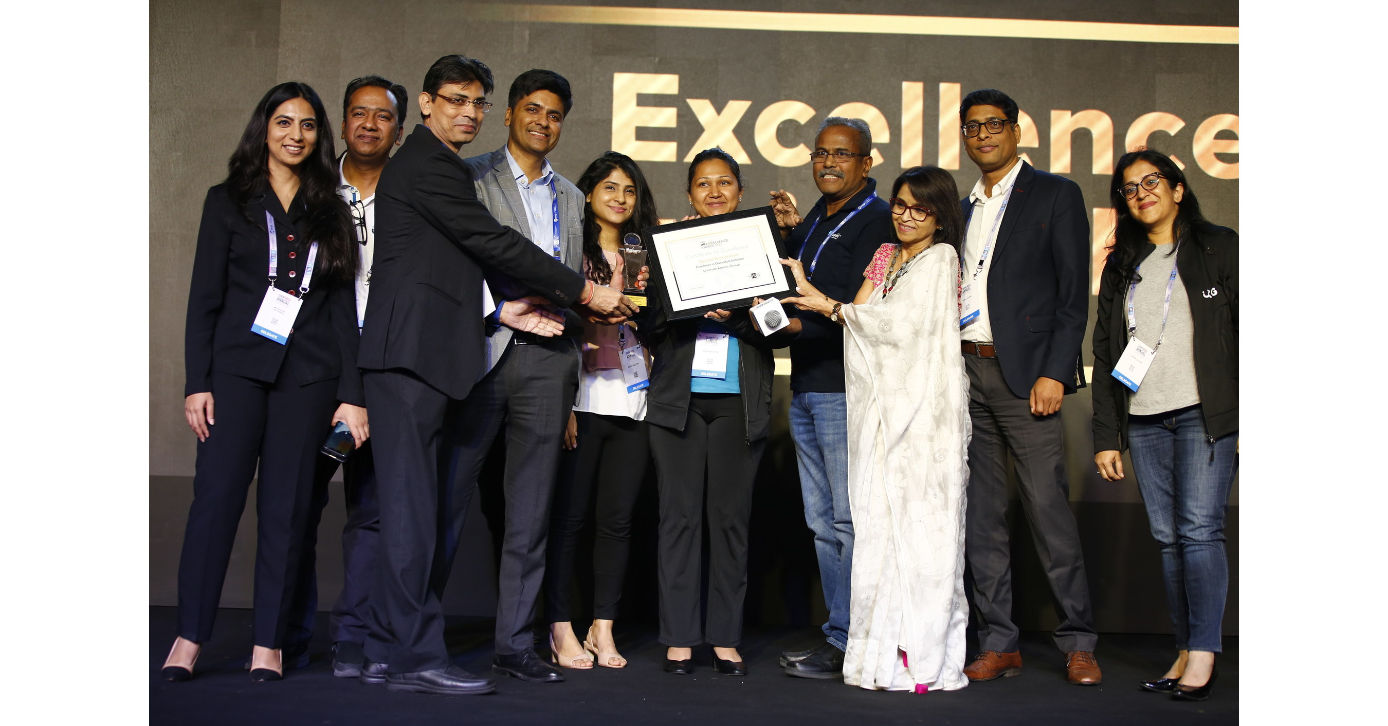 UKG Earns Special Recognition from SHRM India for Excellence in