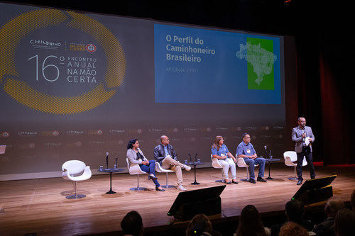 Caminhoneira da Luft Healthcare participou do evento em São Paulo