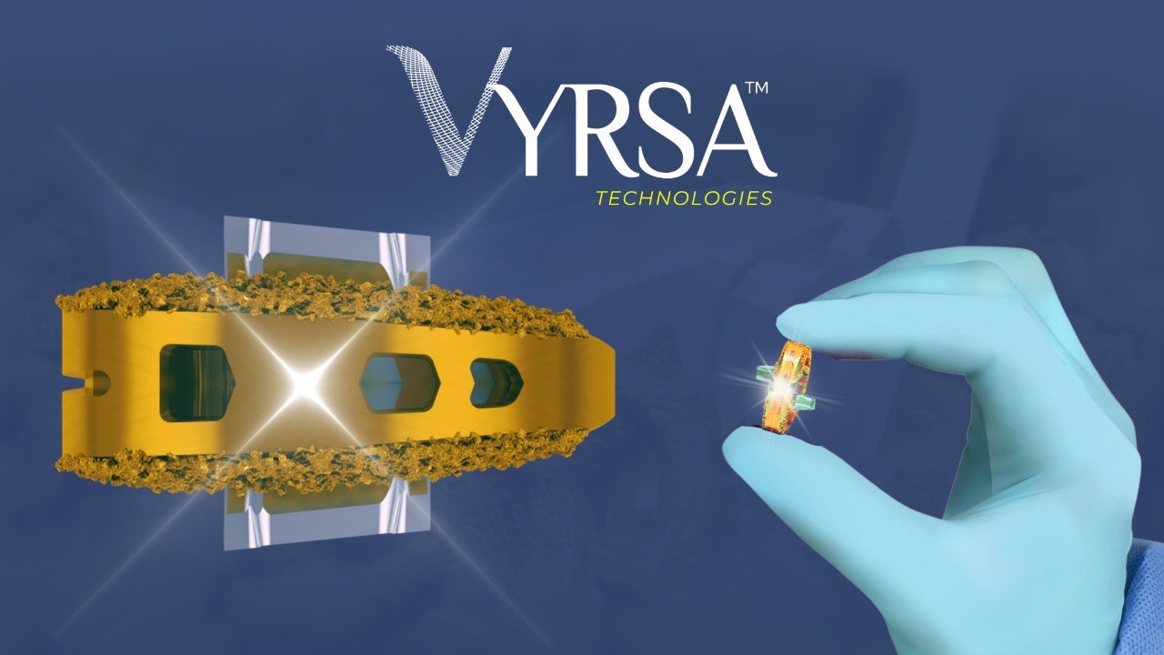 VYRSA Technologies Announces Worldwide Launch of the VYRSA V1™ SI Fusion System