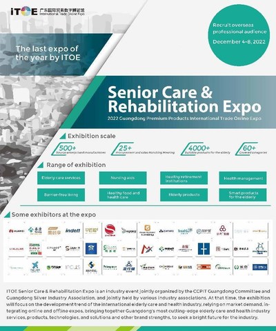 2022 Guangdong Premium Products International Trade Online Expo-Senior Care & Rehabilitation Expo 2022 Guangdong Premium Products International Trade Online Expo-Senior Care & Rehabilitation Expo