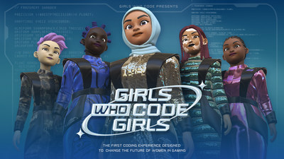 Girls Who Code Girls is a desktop and mobile gaming experience empowering girls to create personalized video game characters with code, and envision a gaming experience that's more reflective of themselves and their communities.