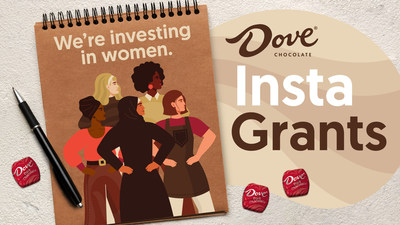 DOVE Chocolate brings back #DOVEInstaGrants for the second year in a row, designed to uplift and empower women entrepreneurs with a chance to win one of three $10,000 grants.