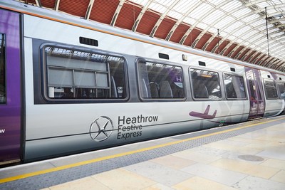 Hop on board The Festive Express at Paddington Station direct to London Heathrow airport