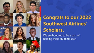 Congrats to our 2022 Southwest Airlines Scholars.