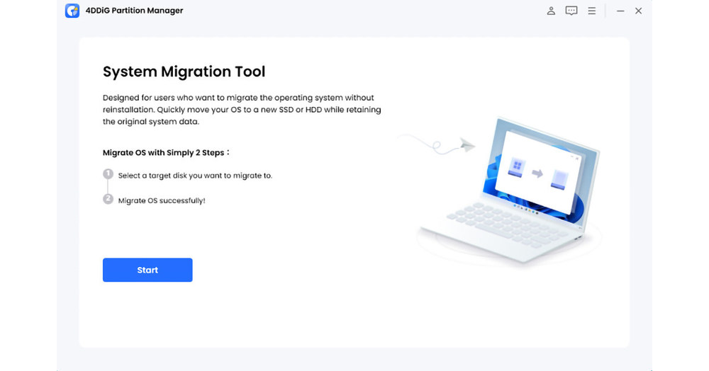 Guide de 4DDiG Partition Manager : Comment l'utiliser pour migrer