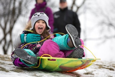 Frostival in Fargo, North Dakota, is the perfect way to embrace the cold with more than 40 winter-themed events and activities. This winter, Frostival will take place January 14 - February 25, 2023. Credit: Visit Fargo-Moorhead