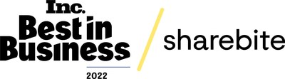 Sharebite receives Inc. Magazine's 2022 Best in Business Award