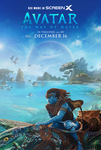 Avatar: The Way of Water ScreenX exclusive art Avatar: The Way of Water ScreenX exclusive art