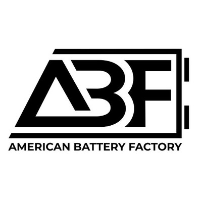 Logo for American Battery Factory, based in American Fork, Utah (PRNewsfoto/American Battery Factory)