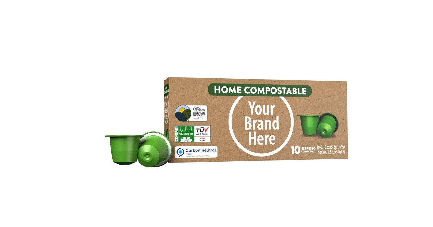 NEO Carafe:pods de café compostables à domicile