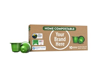 Smile Compostable Solutions® Home Compostable Coffee Pods Compatible with Nespresso Original Brewers Now Available for Private Label Launch
