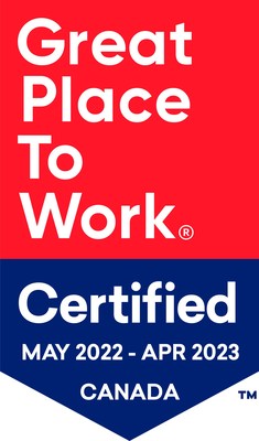 Great Place to Work Badge 2022 (CNW Group/FP Canada)