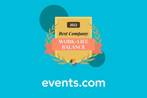 Global Technology Leader Events.com Wins Comparably Best Places to Work Award