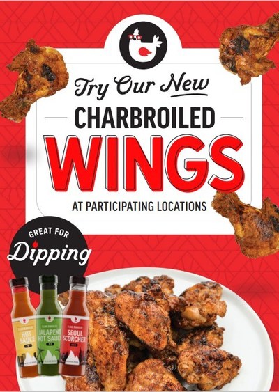 Flame Broiler Launches Charbroiled Wings To Get Some Skin In The Wing Game
