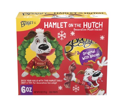 Beggin’s new Hamlet on the Hutch Holiday Pack is available on Chewy.com