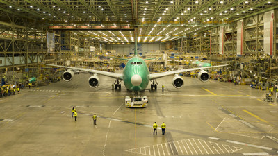 The last Boeing 747 left the company's widebody factory in advance of its delivery to Atlas Air in early 2023. (Photo: Boeing/Paul Weatherman)