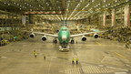 Final Boeing 747 Airplane Leaves Everett Factory...